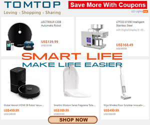 Tomtop -Top Sellers Great Value Deals - Up To 70% Off - tomtop.com