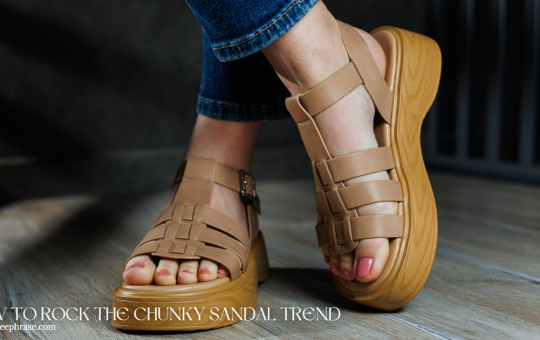 How to Rock the Chunky Sandal Trend